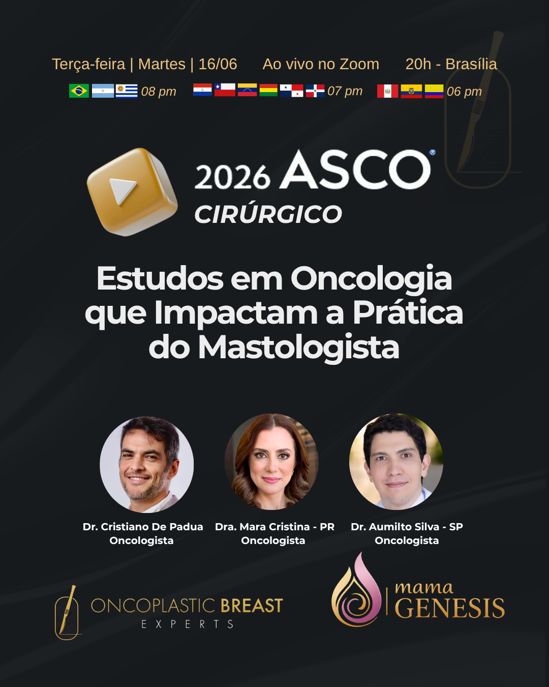 ASCO Cirúrgico 2026: oncologia na prática