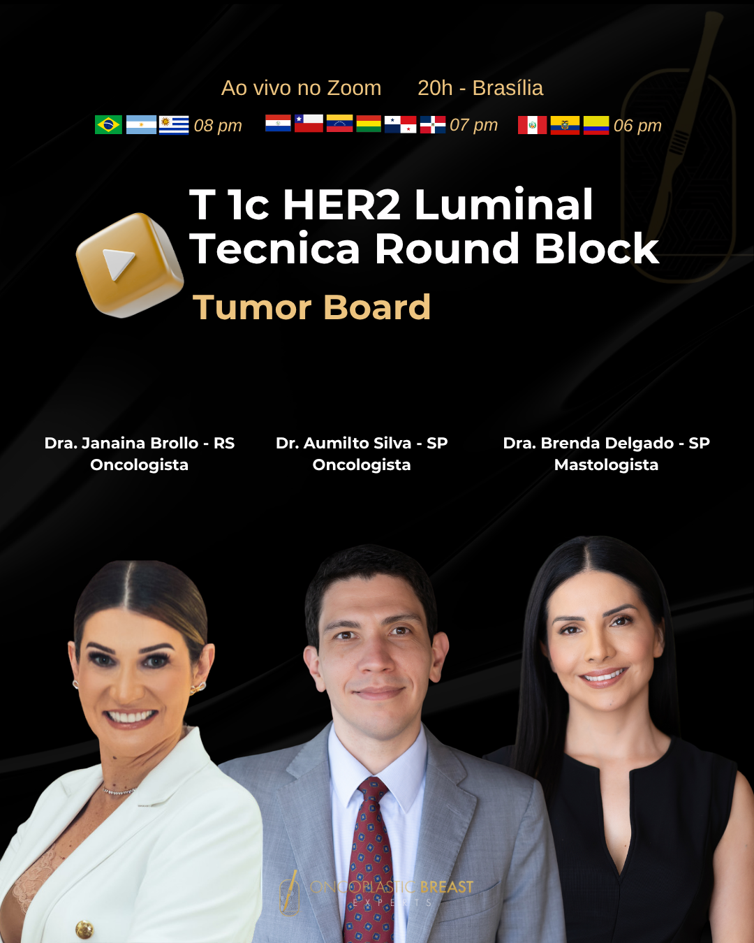 T1c HER2 Luminal · Round Block · Tumor Board