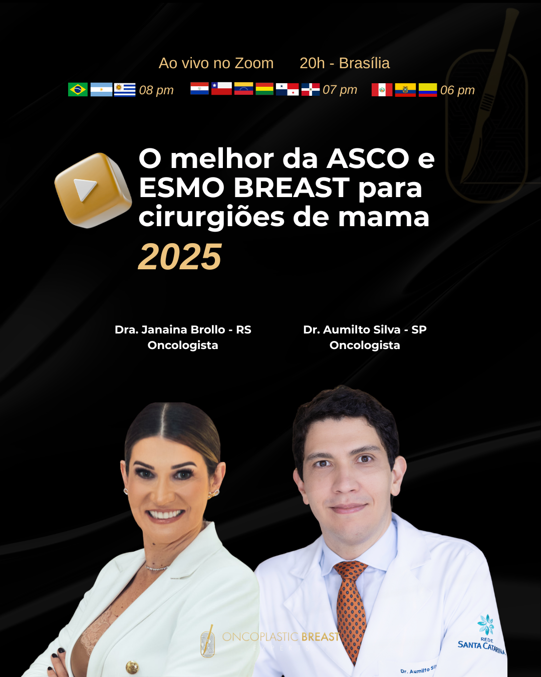 O melhor da ASCO e ESMO Breast para cirurgiões de mama