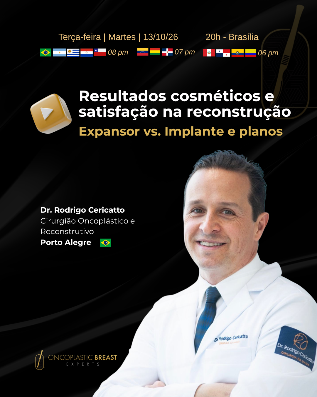 Resultados cosméticos e satisfação na reconstrução: Expansor vs. Implante e planos